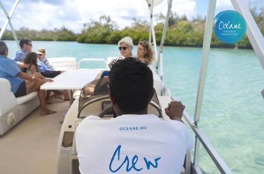 5 Islands Tour: New OCÉANE Private Pontoon Boat cruise - How the Private Pontoon Boat Day Really Feels