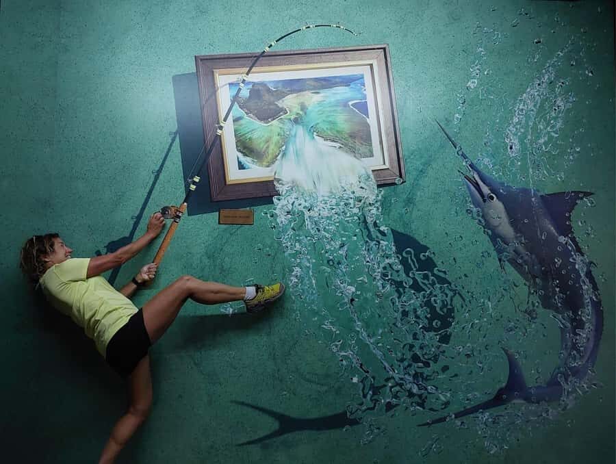 Chamarel: Curious Mauritius Entry Ticket - Ames Room: when the same moment looks totally different