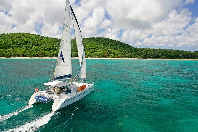Exclusive Private Catamaran Adventure: Ile aux Cerf (Full Day Cruise incl Lunch) - Trou d’Eau Douce to Grand River South East: waterfall viewing with a speed-boat beat