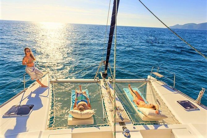 Luxury All-Inclusive Catamaran Cruise to Ile aux Cerfs and GRSE Waterfall - Key highlights at a glance