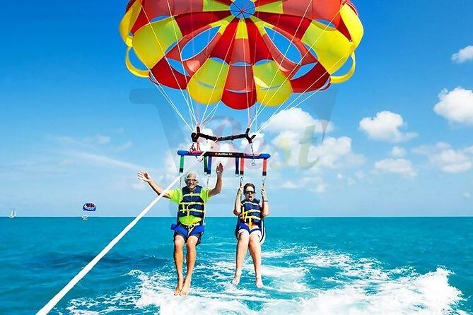 Marvelous Ile aux Cerf island: Speed Boat, Parasailing, Lunch & GRSE waterfall - GRSE Waterfalls on the return: river views and wildlife chances