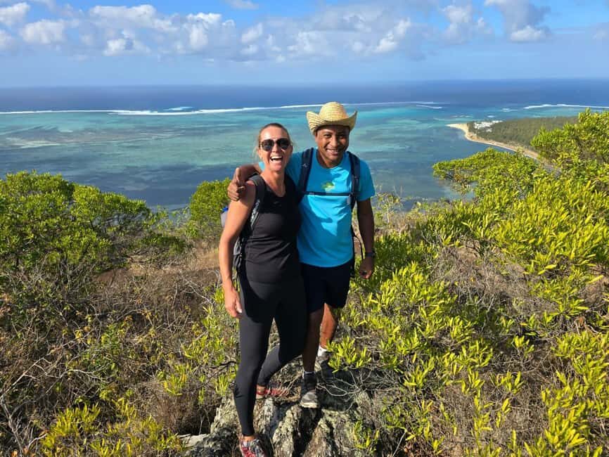 Mauritius: Guided Hike to the Summit of Le Morne Brabant (UNESCO) - Summit reward: the 360° view over turquoise lagoon and coast