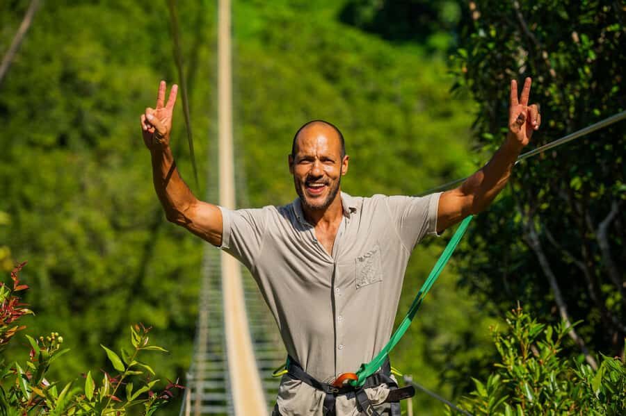 Mauritius: Vallé Advenature Park, Nepalese Bridge - Gear and Instructor Briefing: The Safety Part That Makes It Better