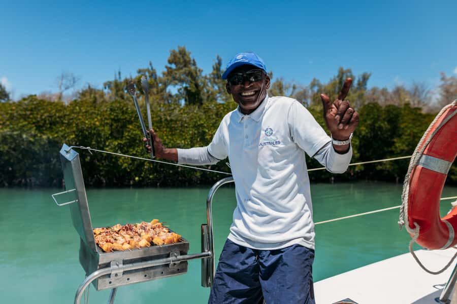 North East of Mauritius: Catamaran Cruise w/ BBQ Lunch - The BBQ lunch onboard: what’s on the menu and what to expect