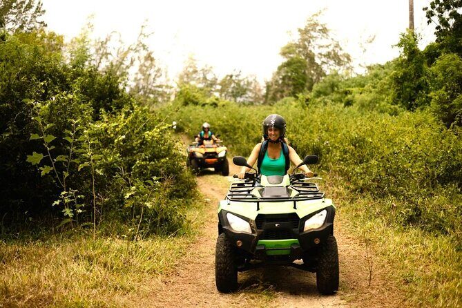 South Mauritius Day Trip: Quad and Sea - Quad time in South Mauritius: Pont Naturel to the Natural Bridge area